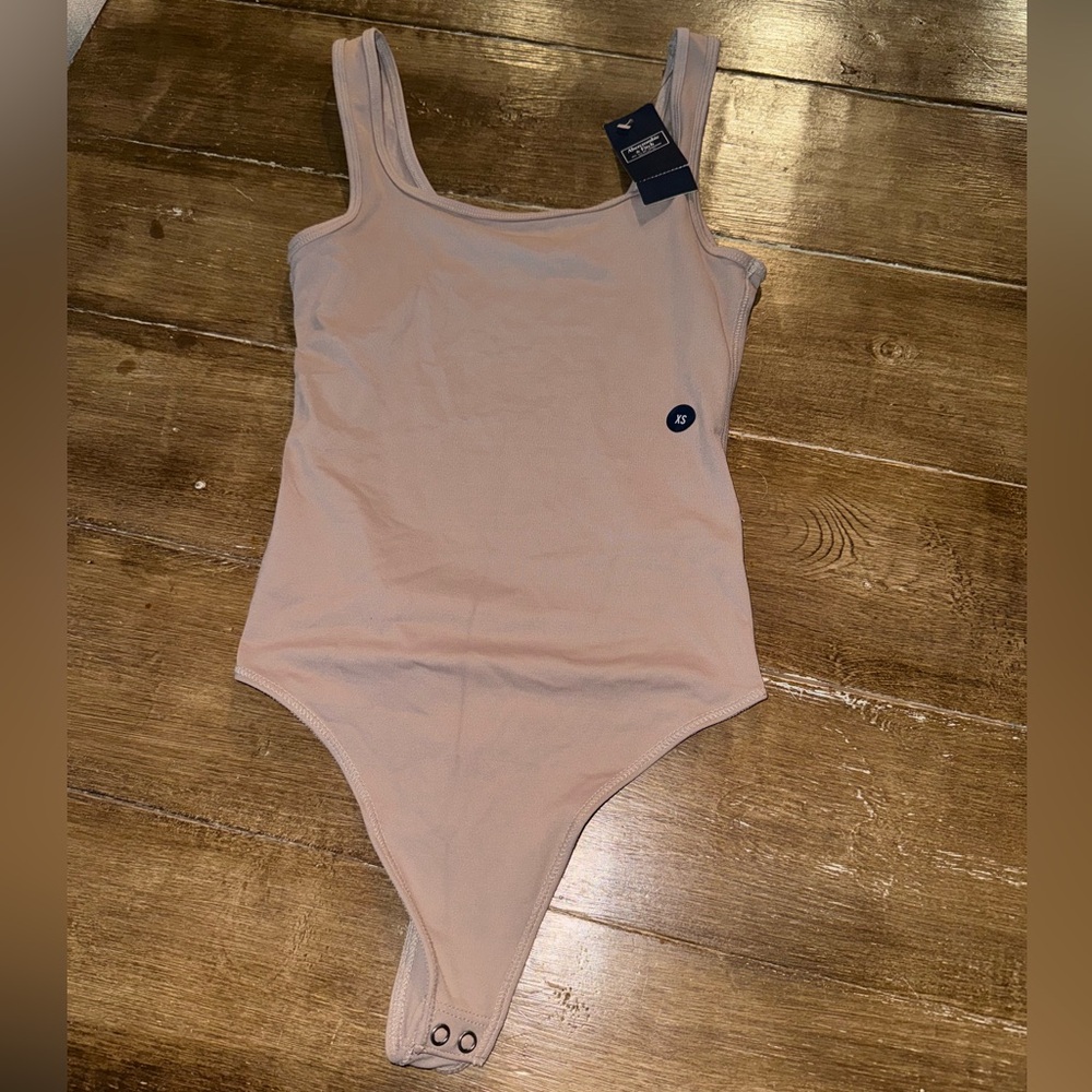 XS Nude/Beige Smooth Bodysuit